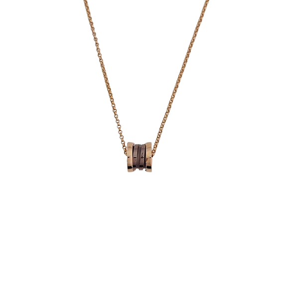 B.ZERO1 18k Rose Gold Necklace