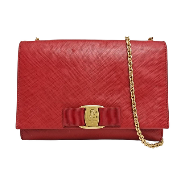Ginny Calfskin Red