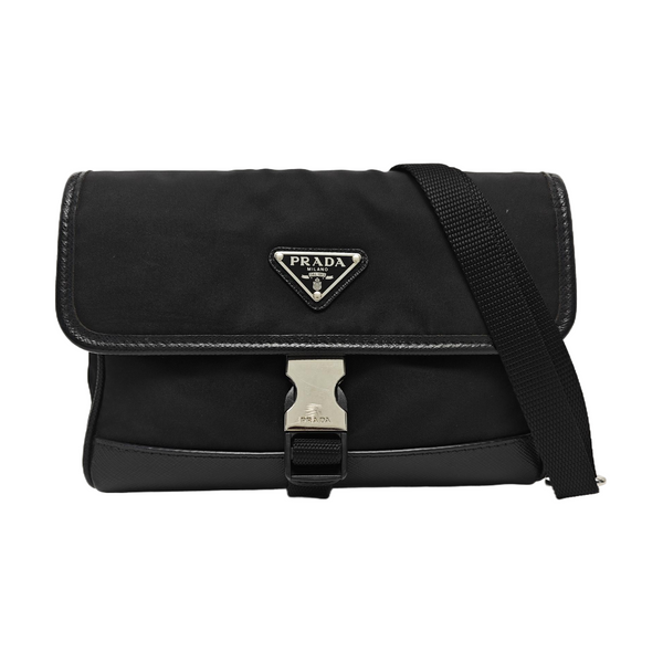 Fold Wallet Nylon Black
