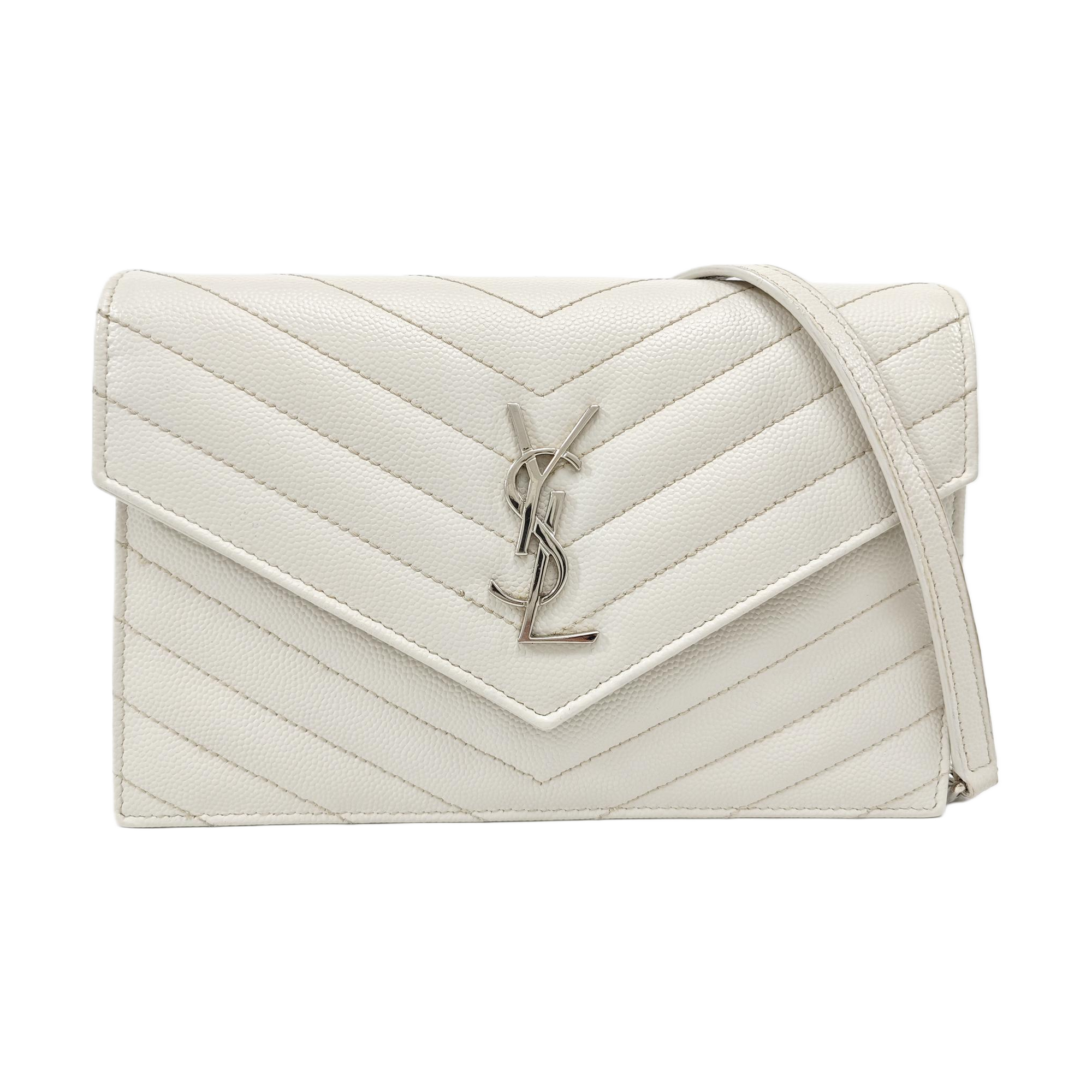 MONOGRAM WOC Chevron Calfskin Gray