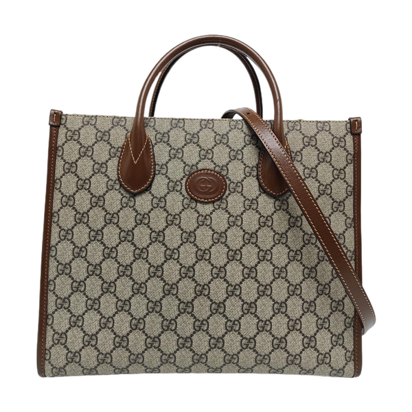 Retro Small Monogram Coated Canvas Brown