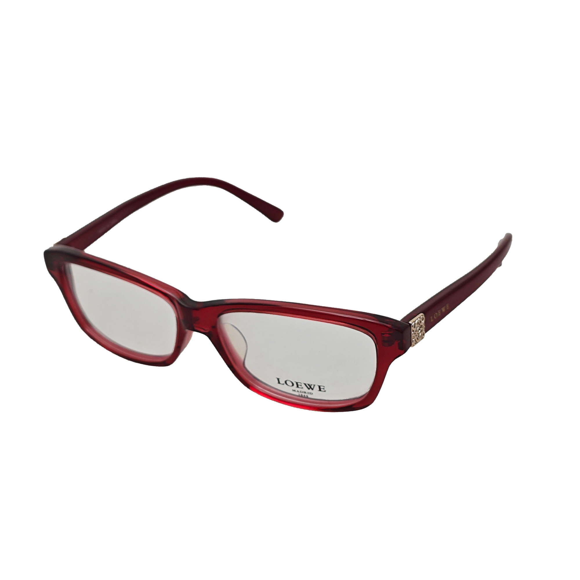 Synthetic Eyeglasses Red