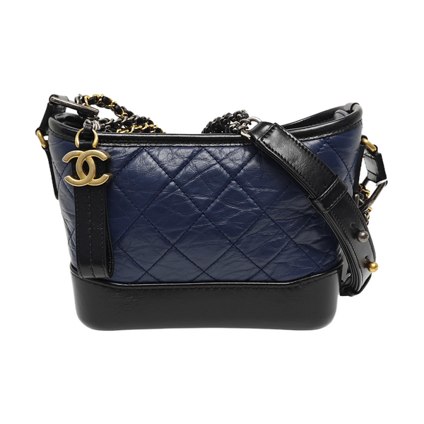 GABRIELLE Quilted Calfskin Blue