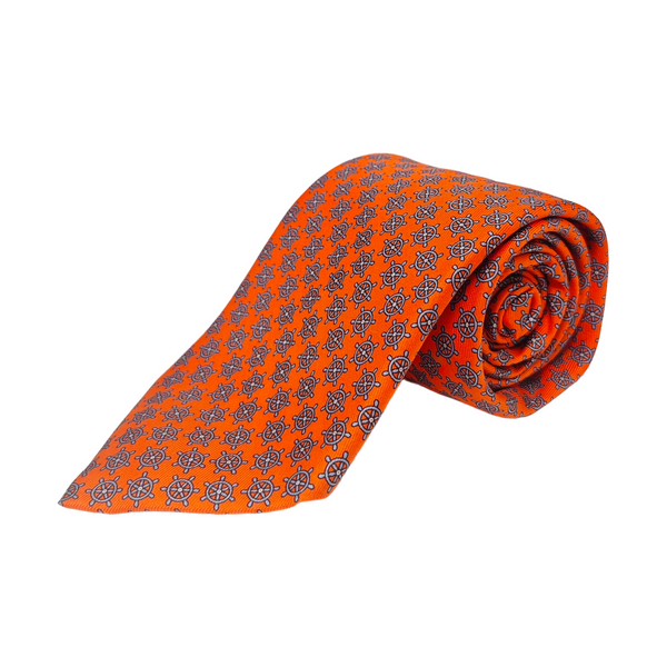 Mulberry Silk Tie Orange