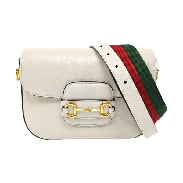Horsebit 1955 Mini Calfskin White