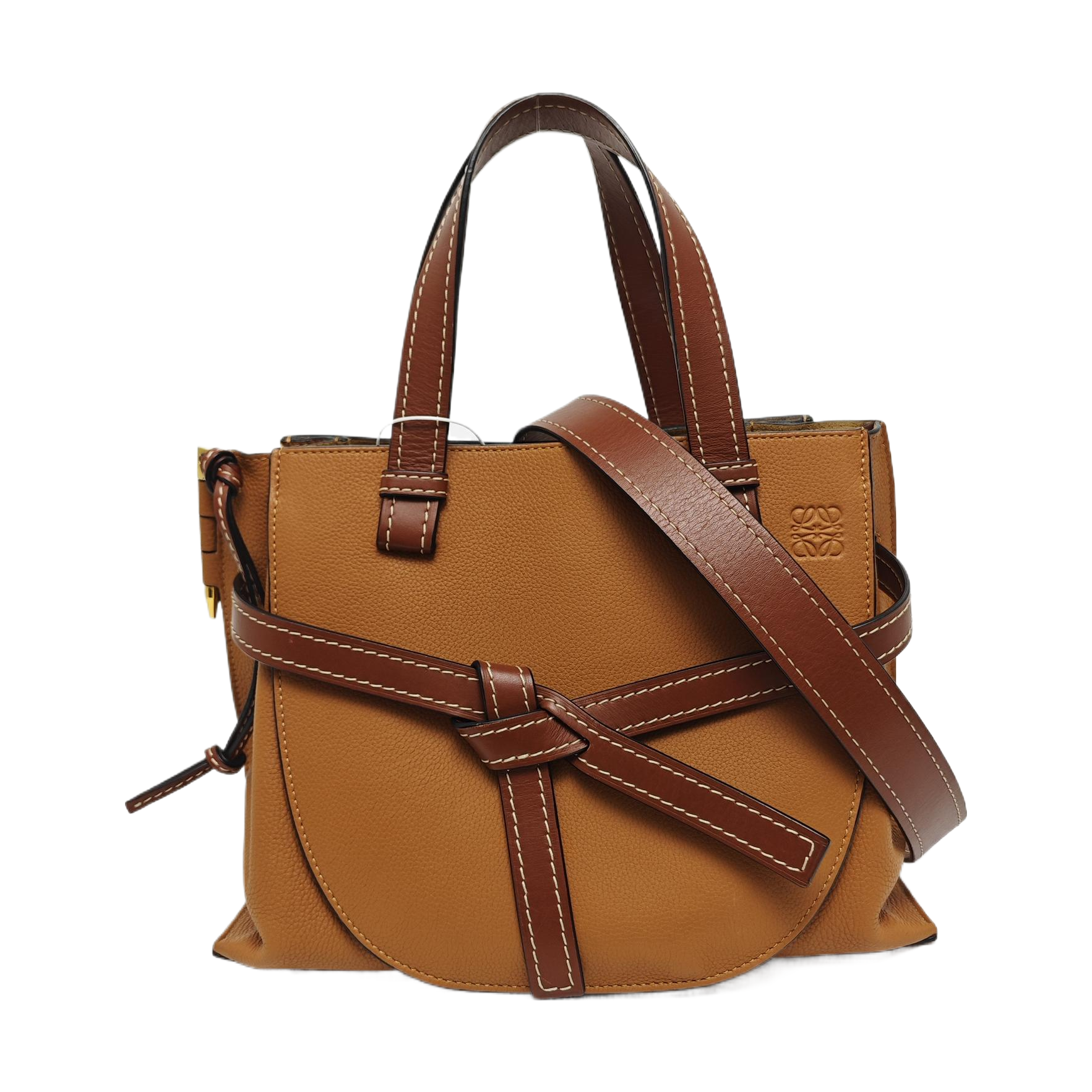Gate Small Calfskin Brown