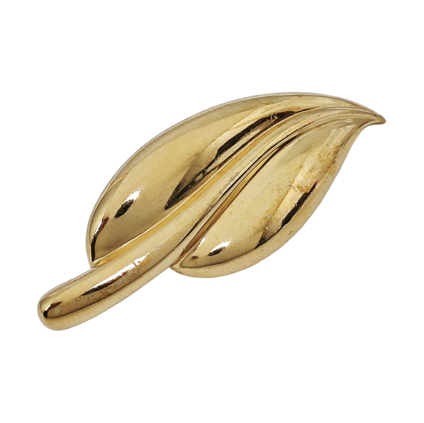 Metal Gold Brooch