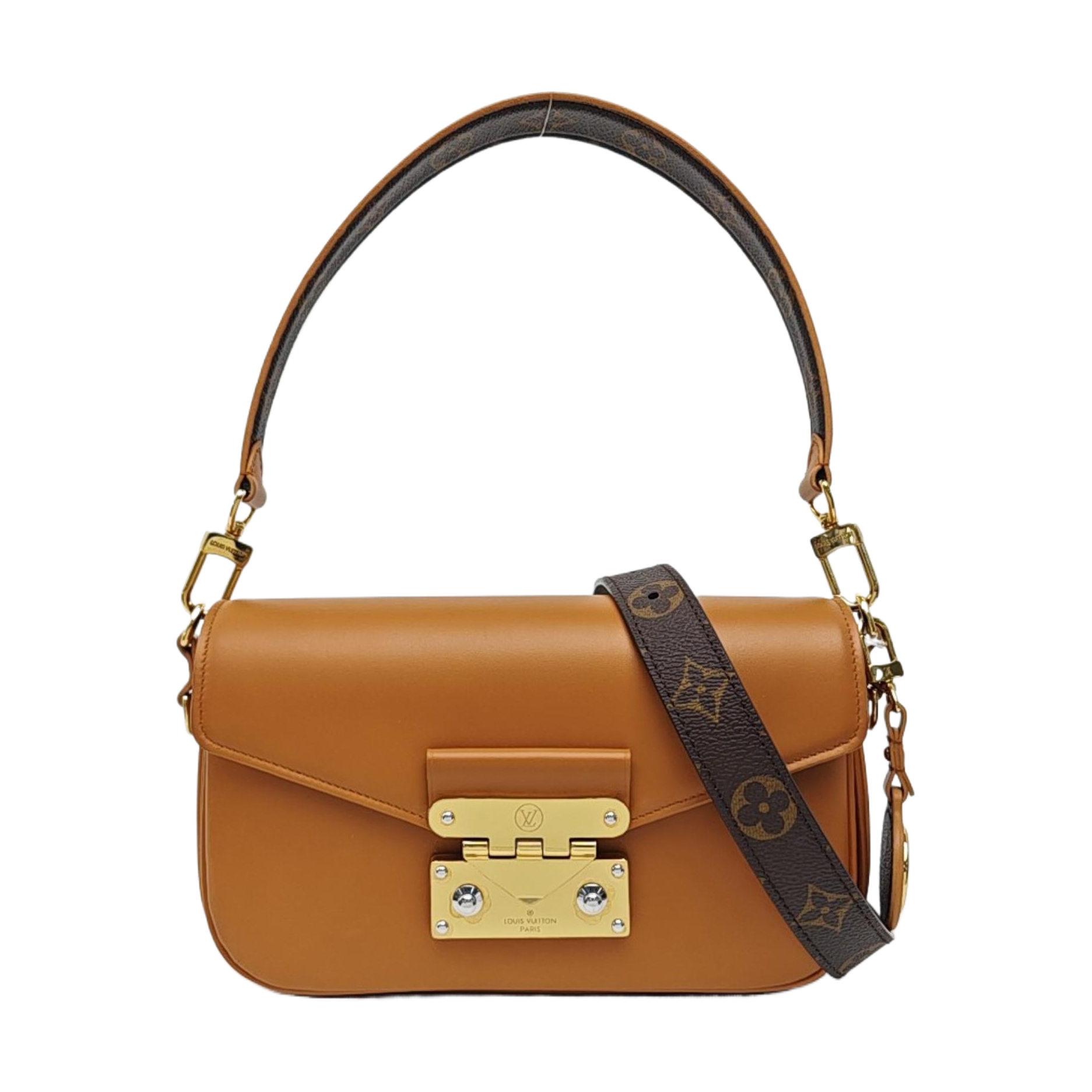 SWING Monogram Calfskin Brown