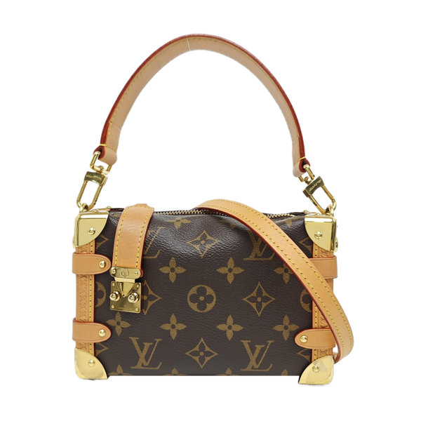 SIDE TRUNK PM Monogram Coated Canvas Brown