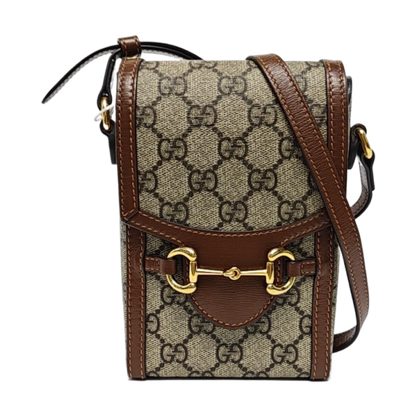 Horsebit 1955 Mini Coated Canvas Beige