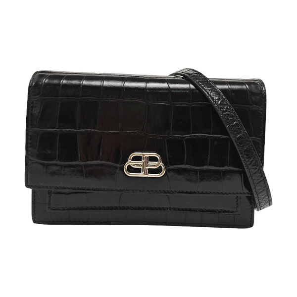 Sharp Calfskin Black