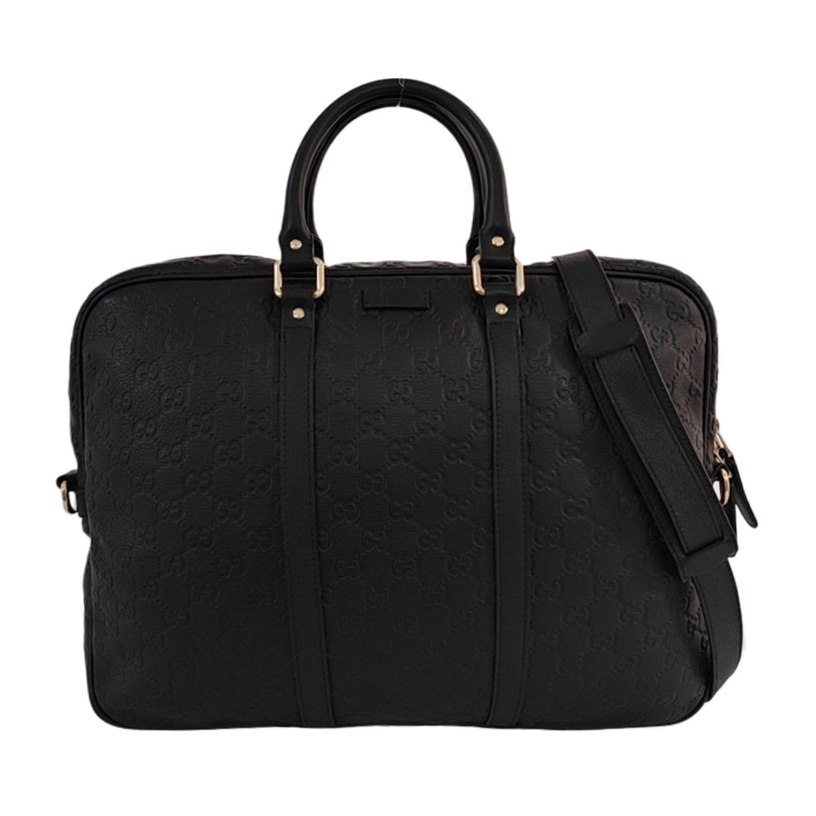 Duffle Monogram Calfskin Black