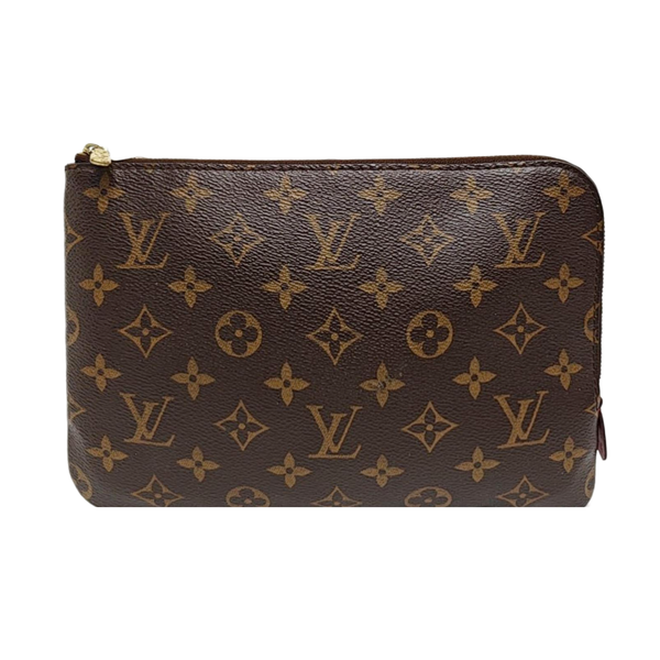 Etui Voyage PM Monogram Coated Canvas Brown