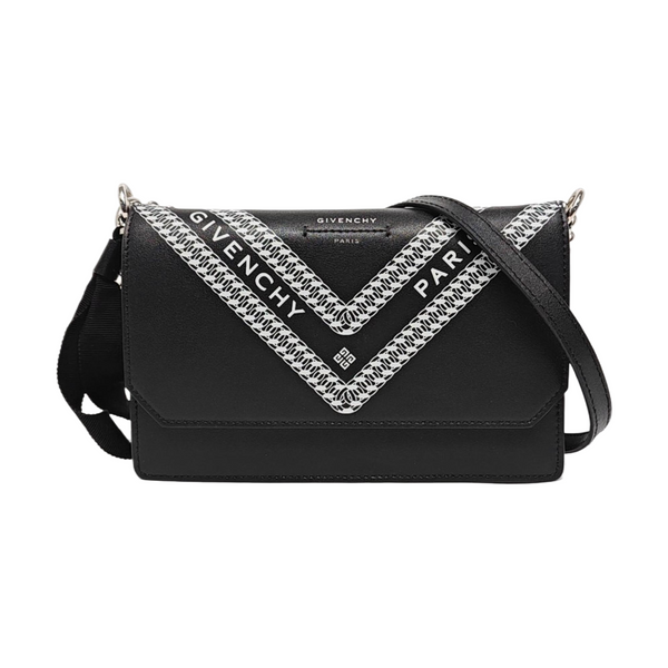 Calfskin Shoulder Bag Black