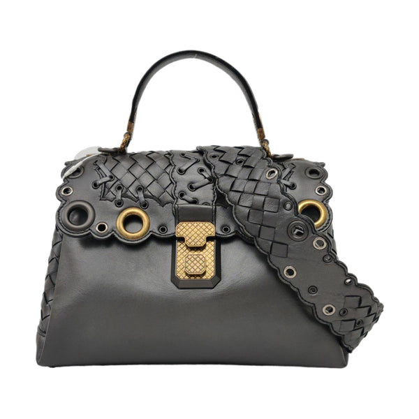 Piazza Small Lambskin Gray