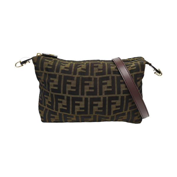 Canvas Top Handle Bag Brown