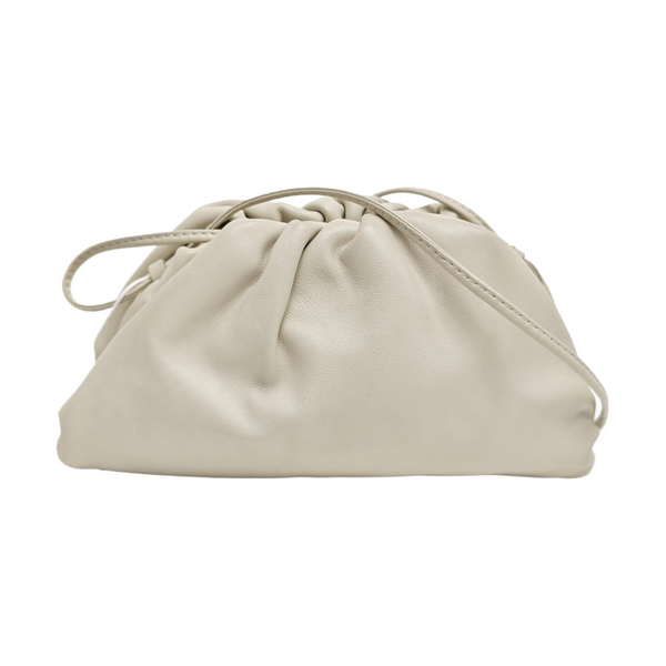 The Pouch Mini Lambskin White