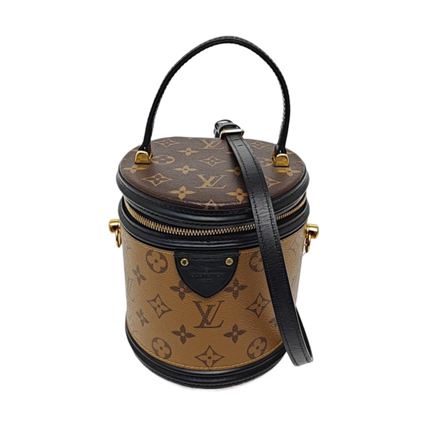 CANNES PM Monogram Coated Canvas Brown