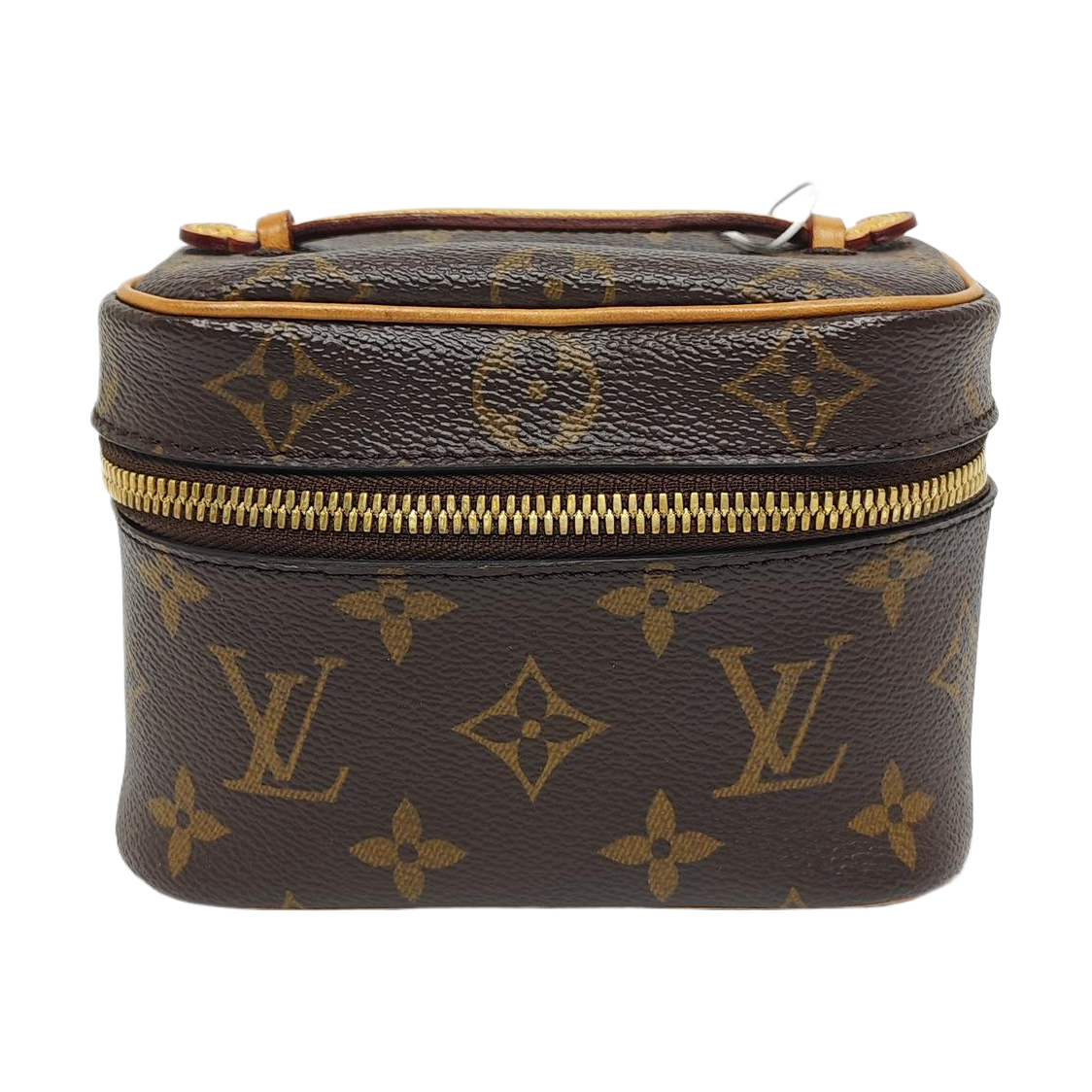 NICE Super Mini Monogram Coated Canvas Brown