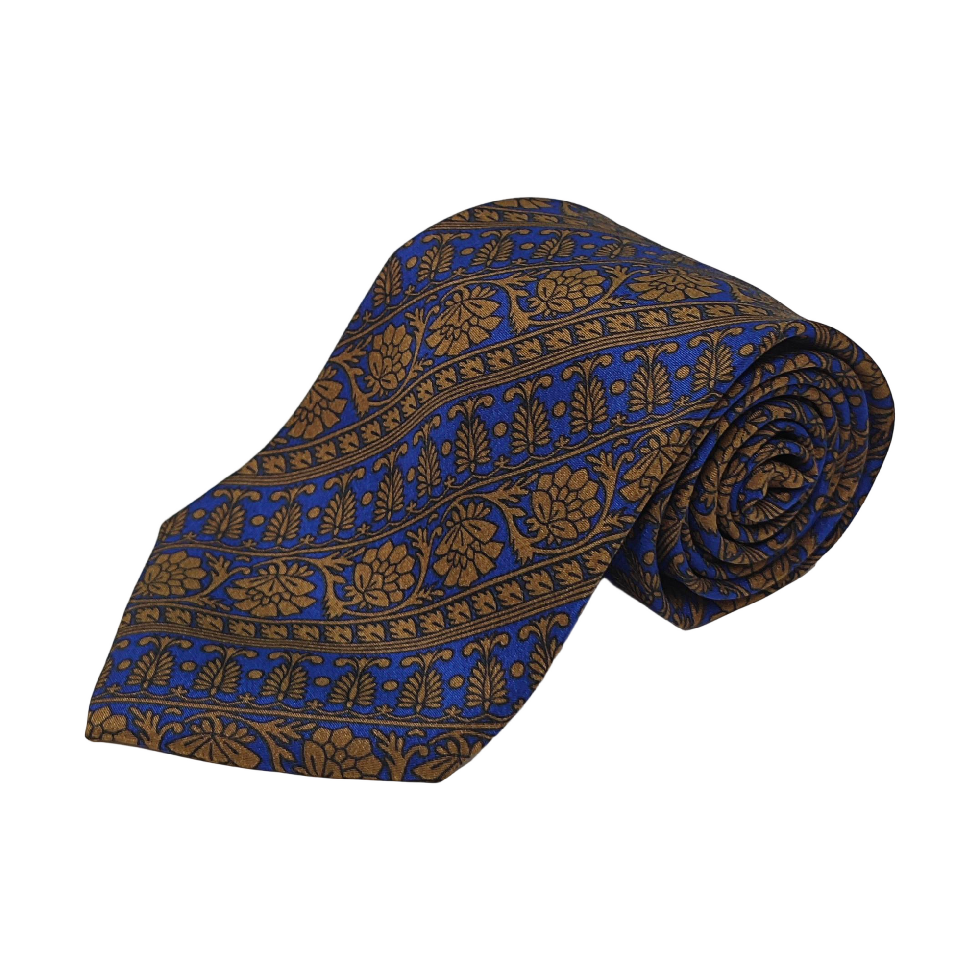 Mulberry Silk Tie Blue