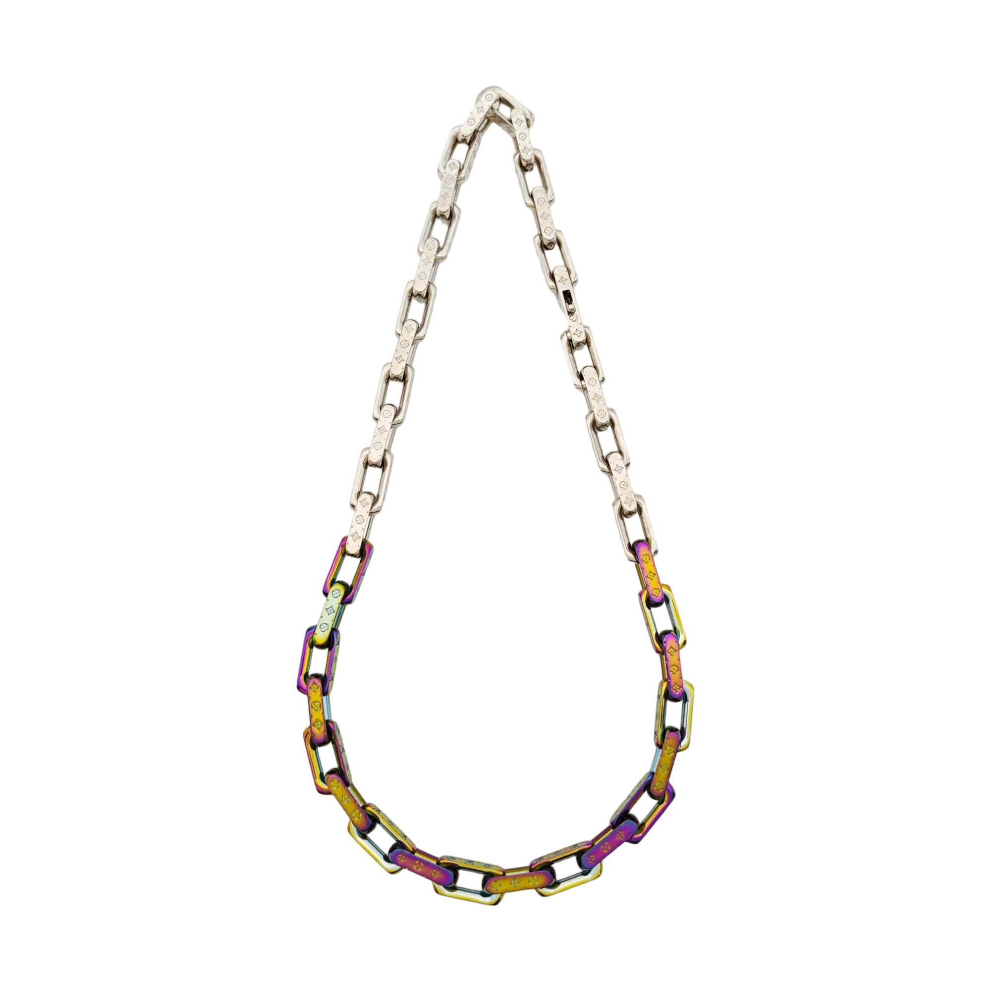 MONOGRAM COLORS Metal Silver Necklace