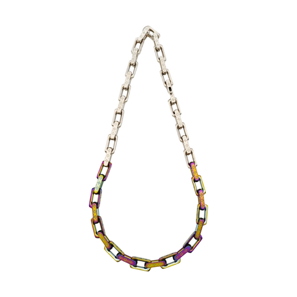 MONOGRAM COLORS Metal Silver Necklace