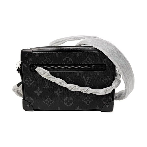 SOFT TRUNK Mini Monogram Coated Canvas Black
