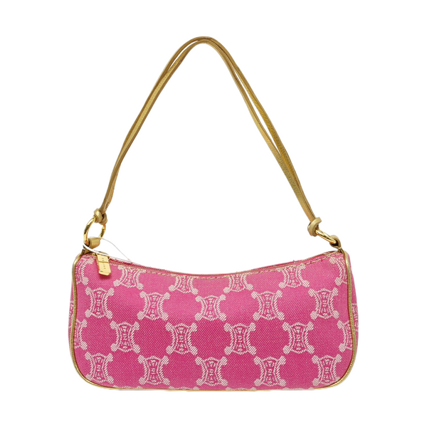 Canvas Top Handle Bag Red