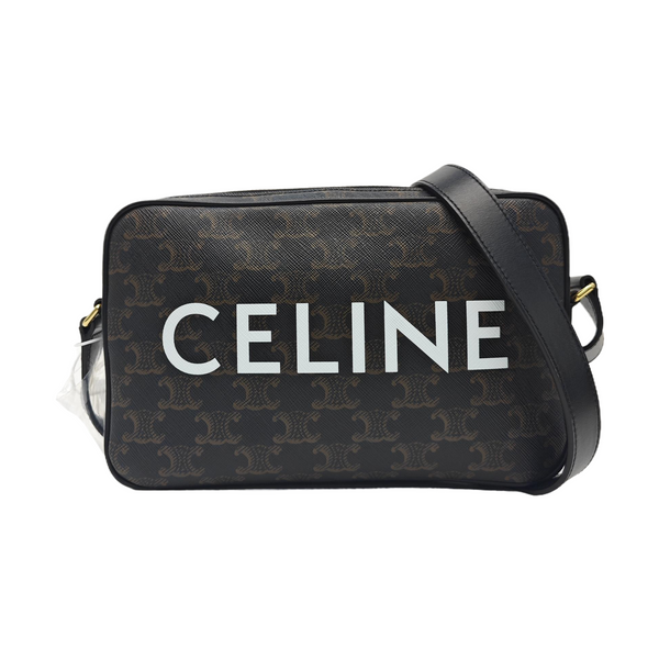 TRIOMPHE Medium Coated Canvas Black