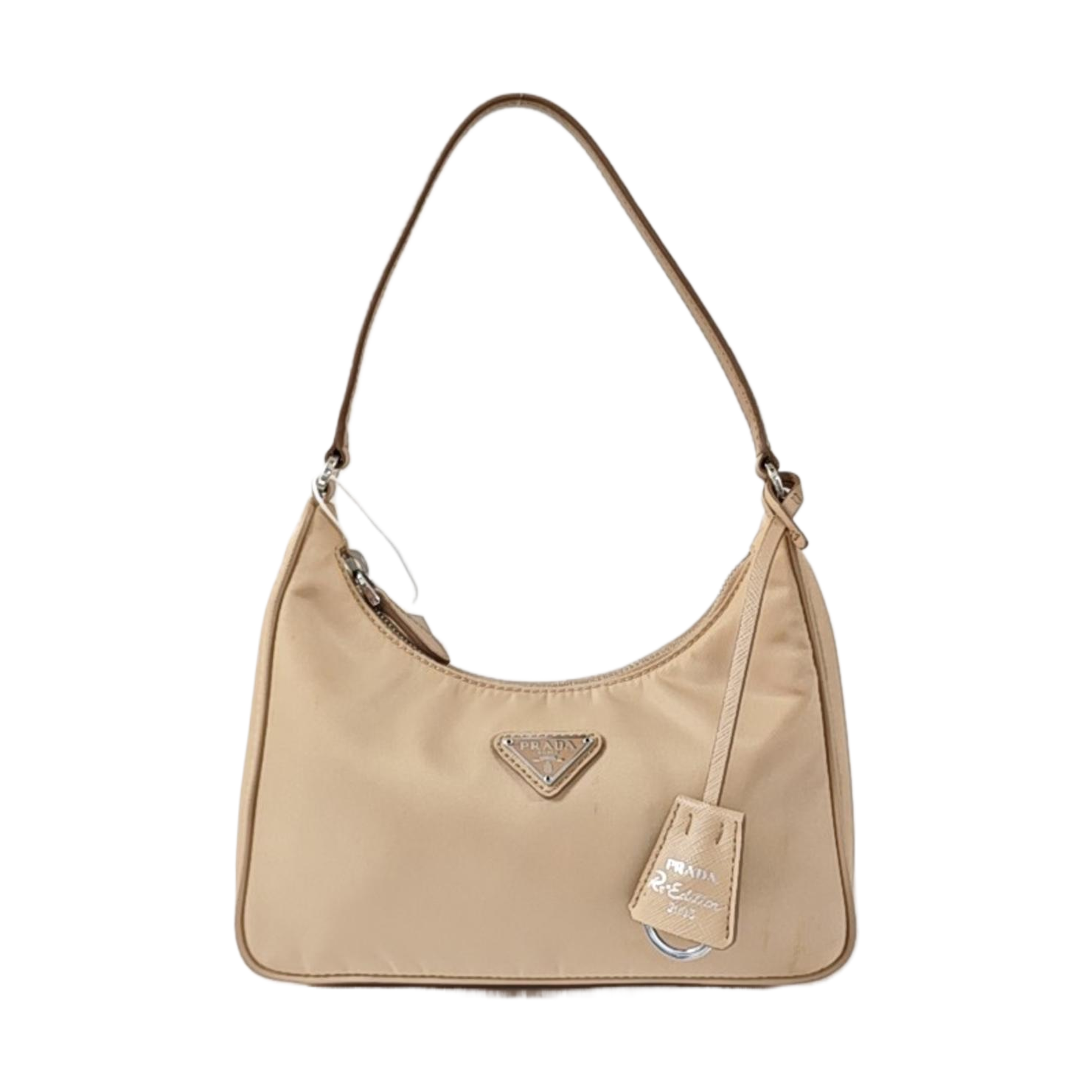 Re-Edition2005 Mini Nylon Beige