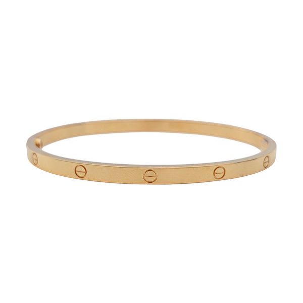 LOVE 18k Rose Gold Bangle