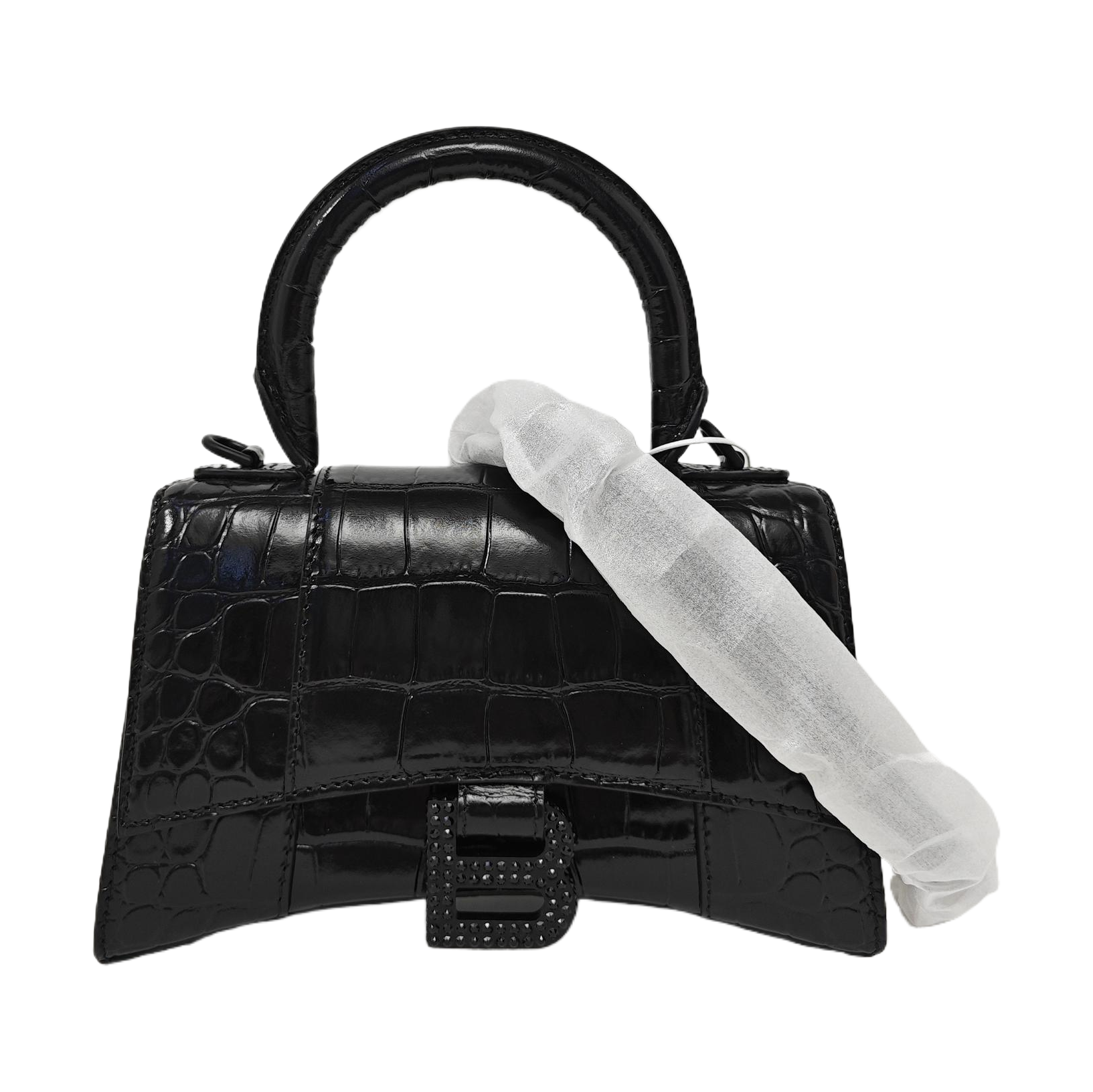 Hourglass XS Calfskin Black