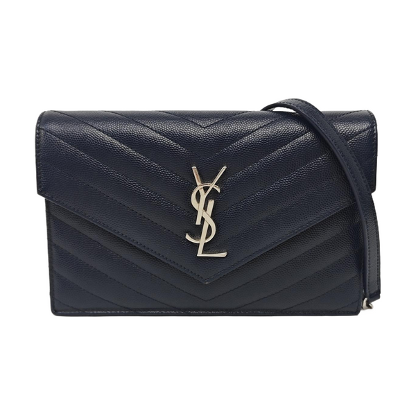 MONOGRAM WOC Quilted Calfskin Blue