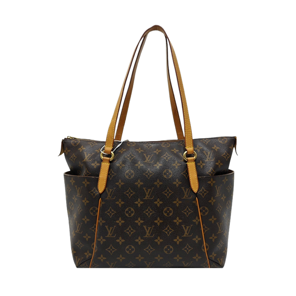 TOTALLY MM Monogram Coated Canvas Brown