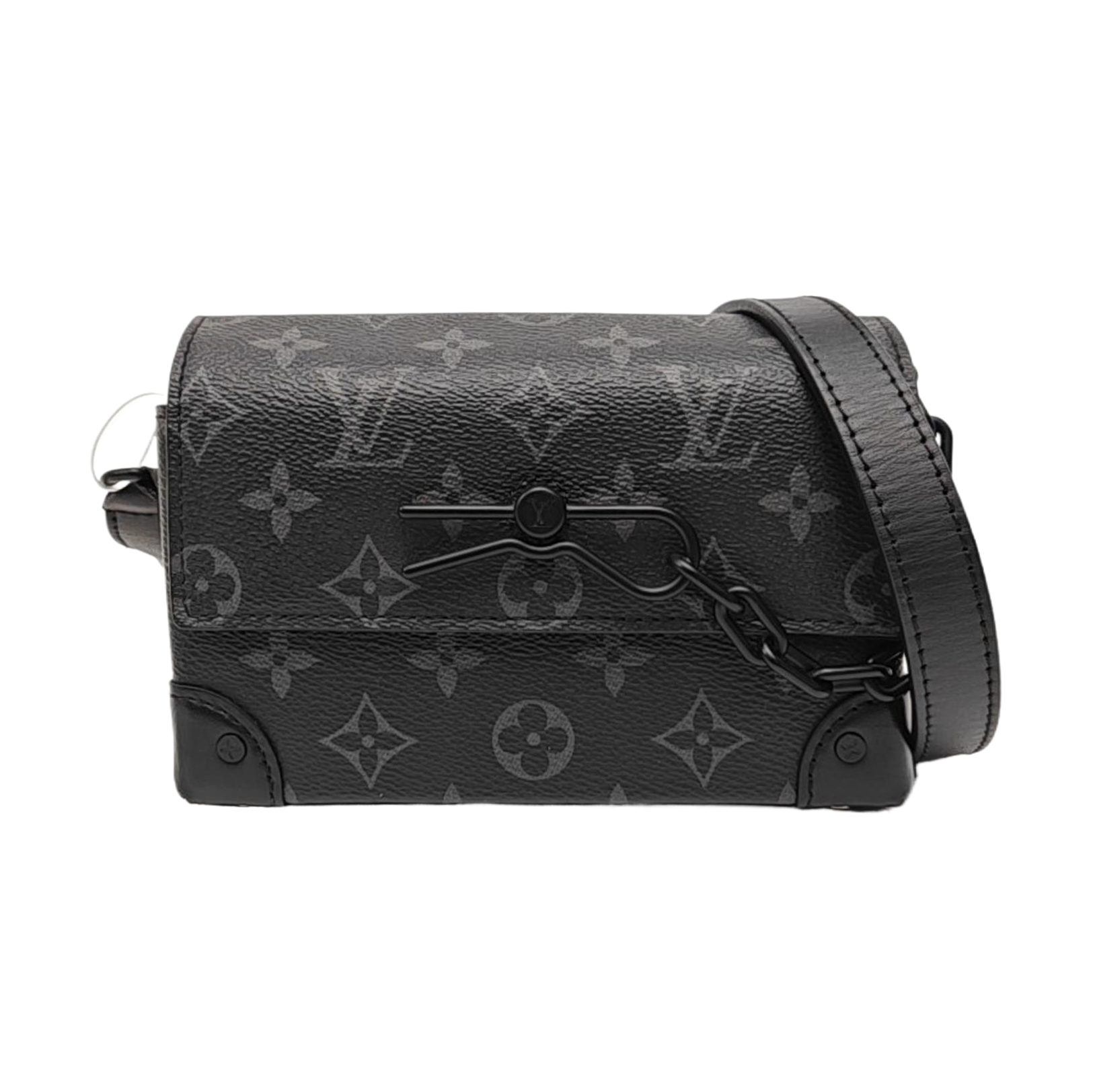 STEAMER Mini Monogram Coated Canvas Black