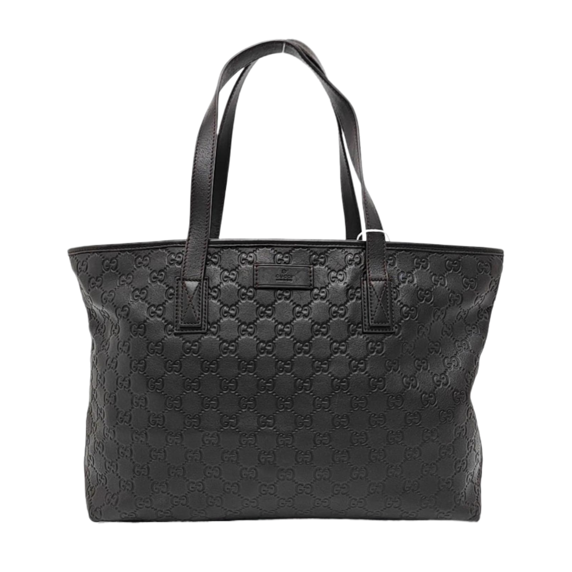 GG Imprime Monogram Calfskin Black