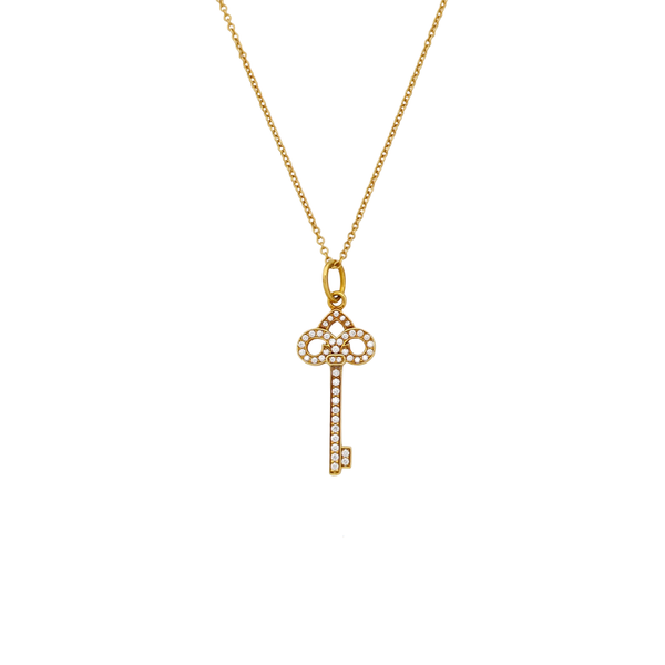 Tiffany Keys 18k Gold Necklace