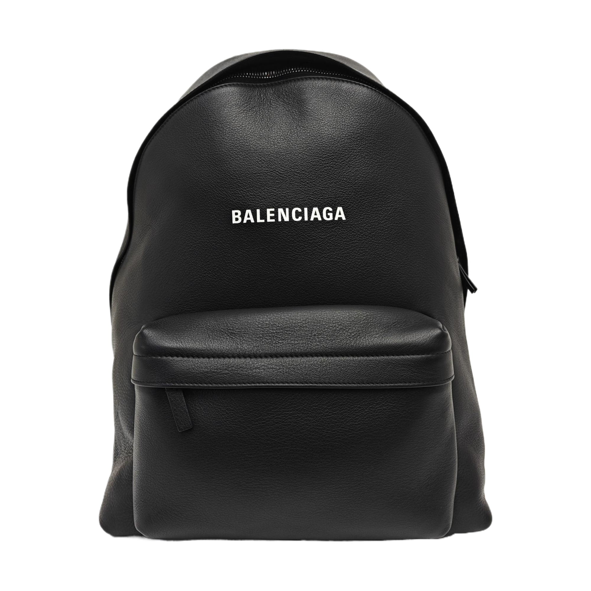 Calfskin Backpack Large Black
