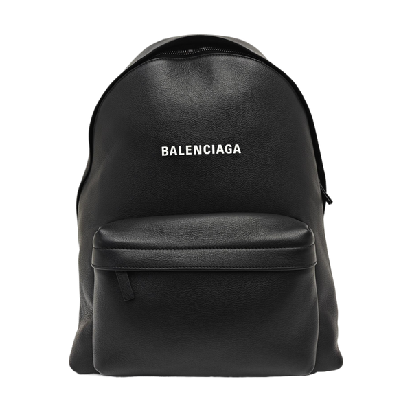 Calfskin Backpack Large Black