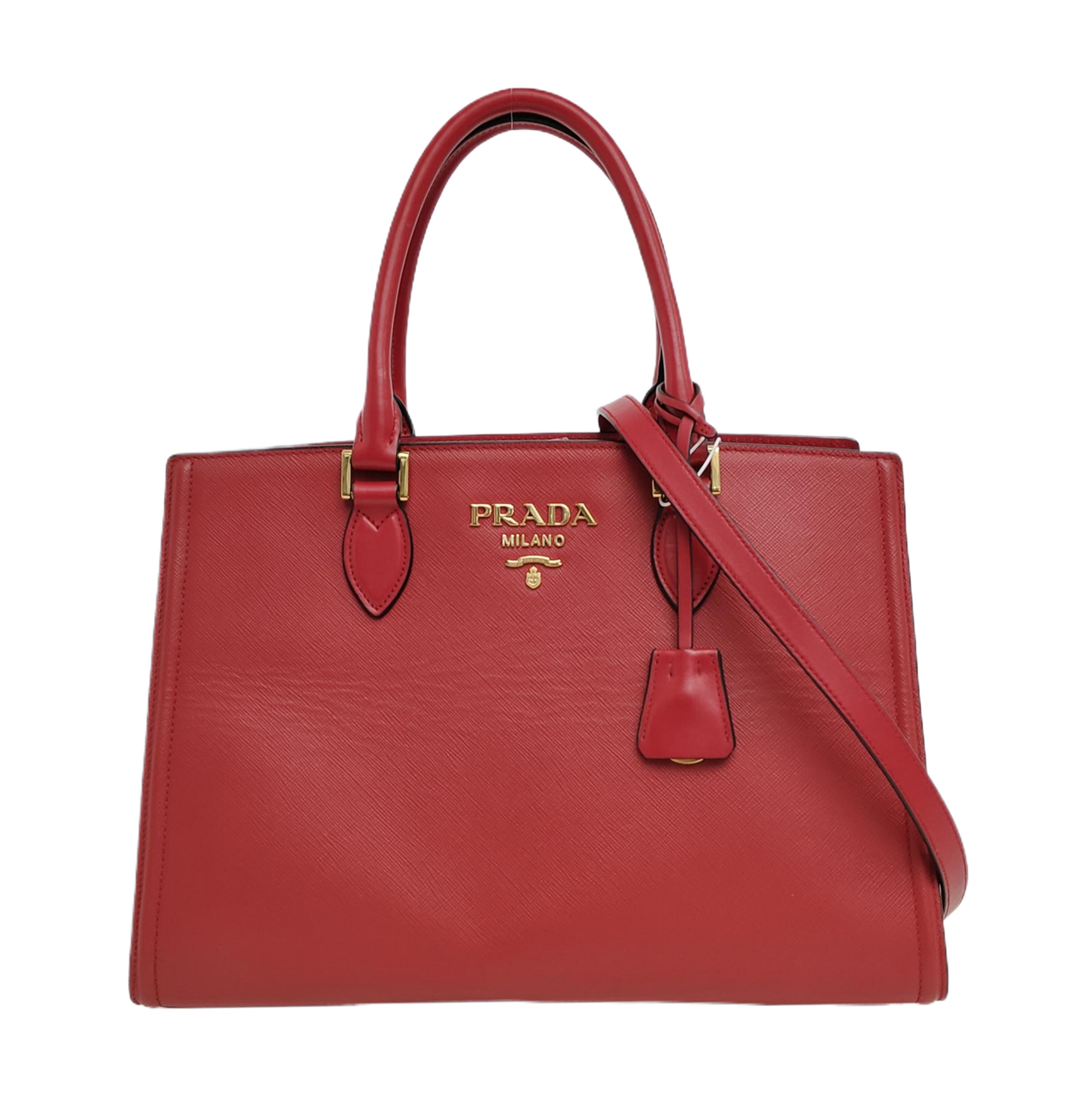 Saffiano Calfskin Red