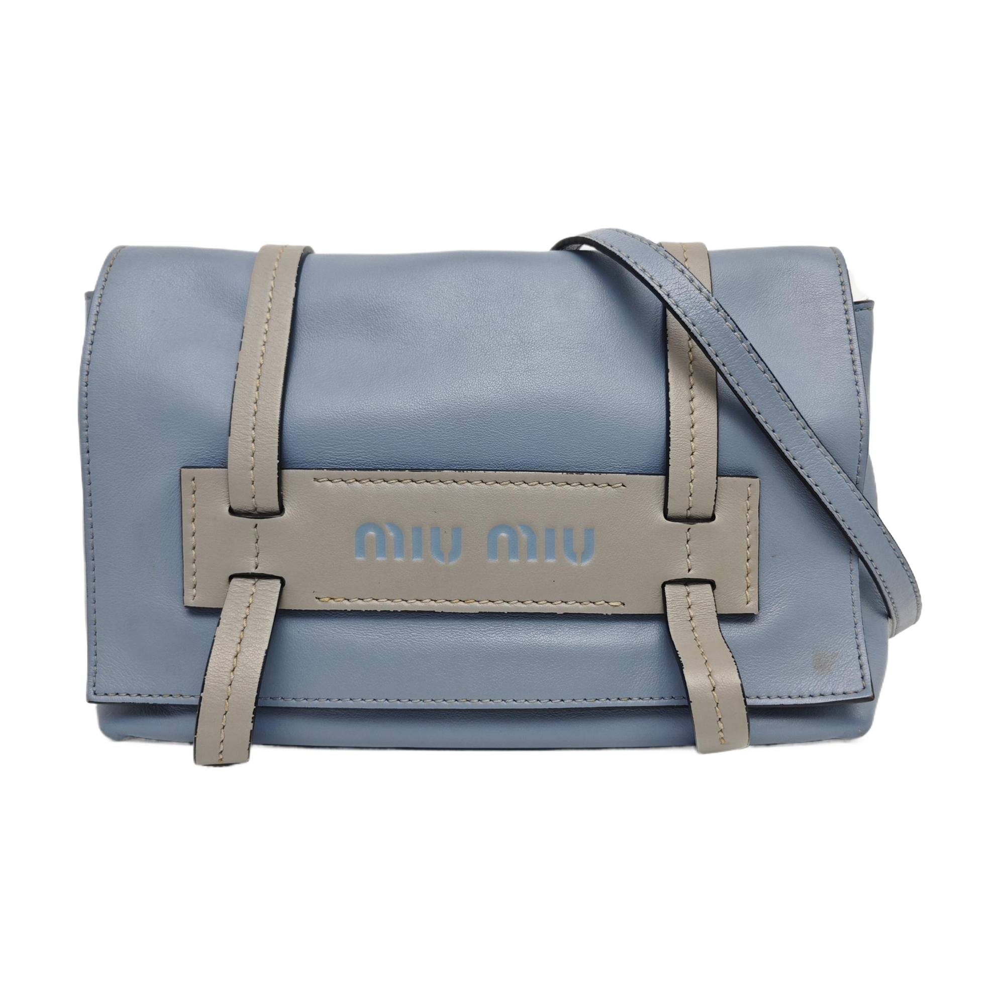 Grace Lux Calfskin Blue