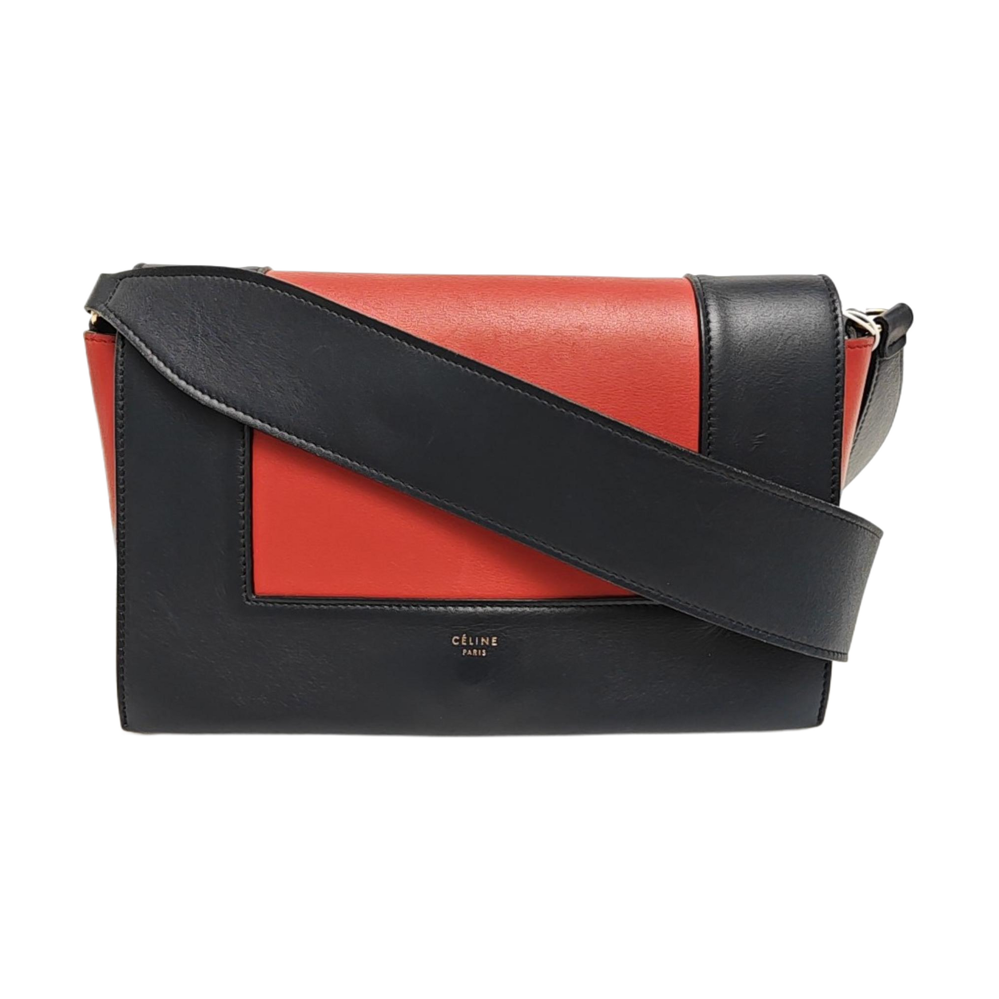 FRAME Medium Calfskin Blue