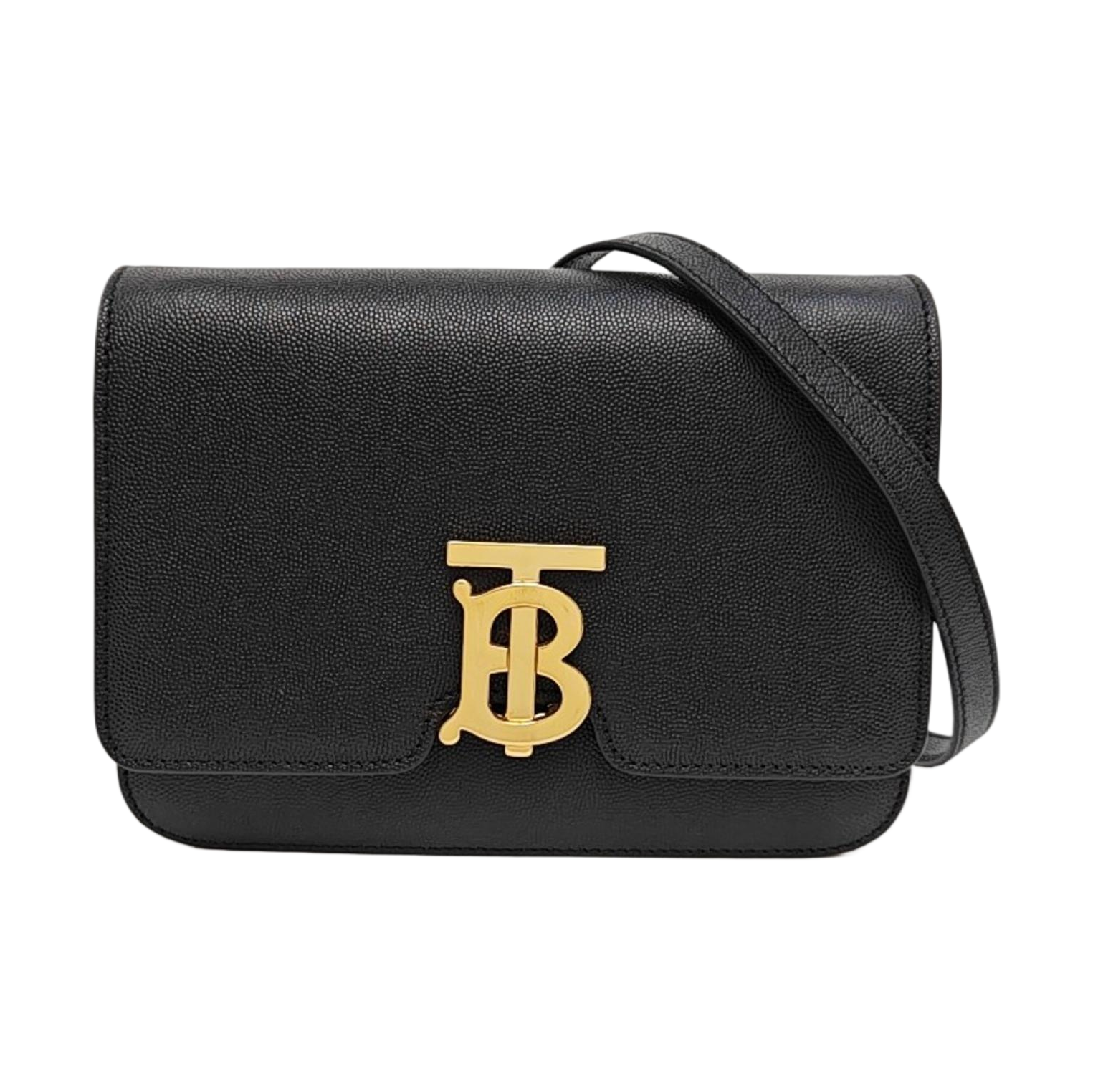 TB Small Calfskin Black