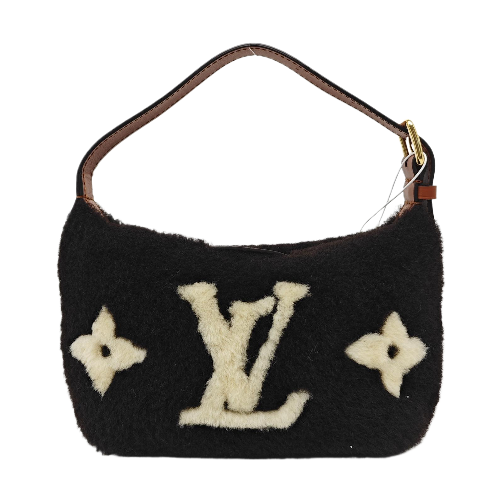 HILLS Monogram Sheepskin Black