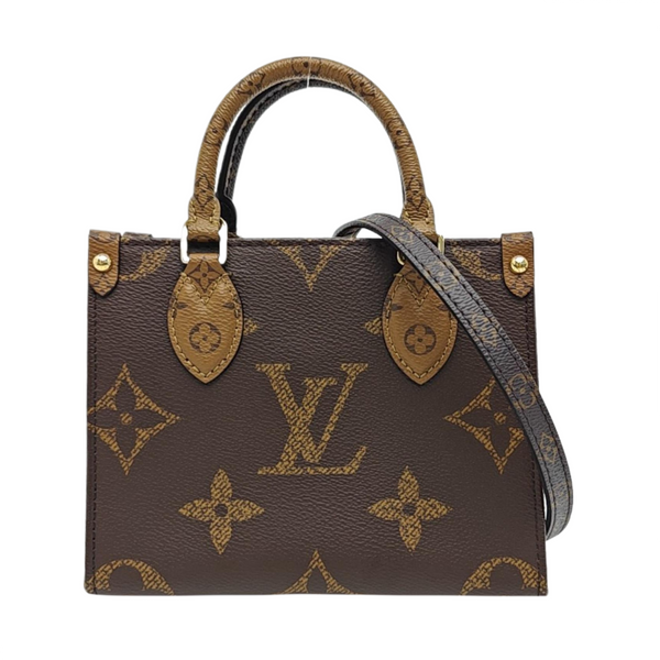 ONTHEGO BB Monogram Coated Canvas Brown