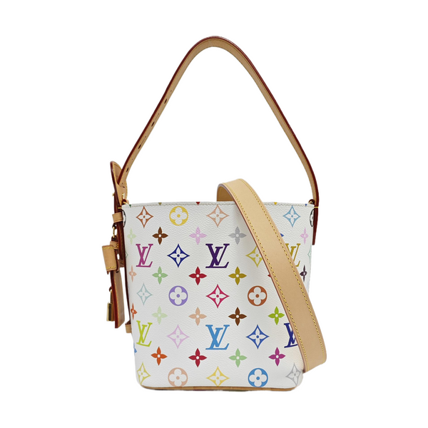 LV × TM ALL IN BB Monogram Coated Canvas White