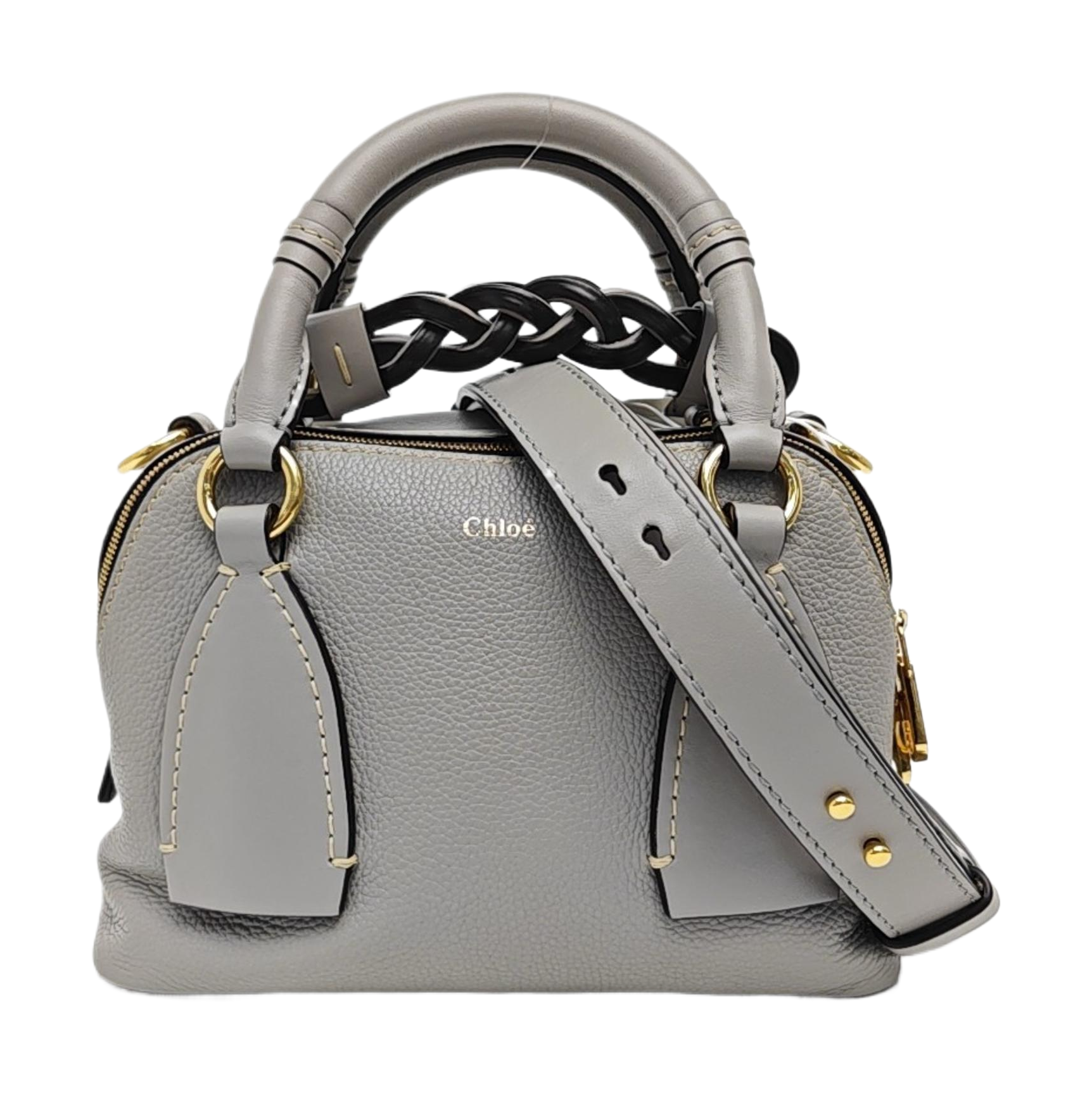 Daria Small Calfskin Gray