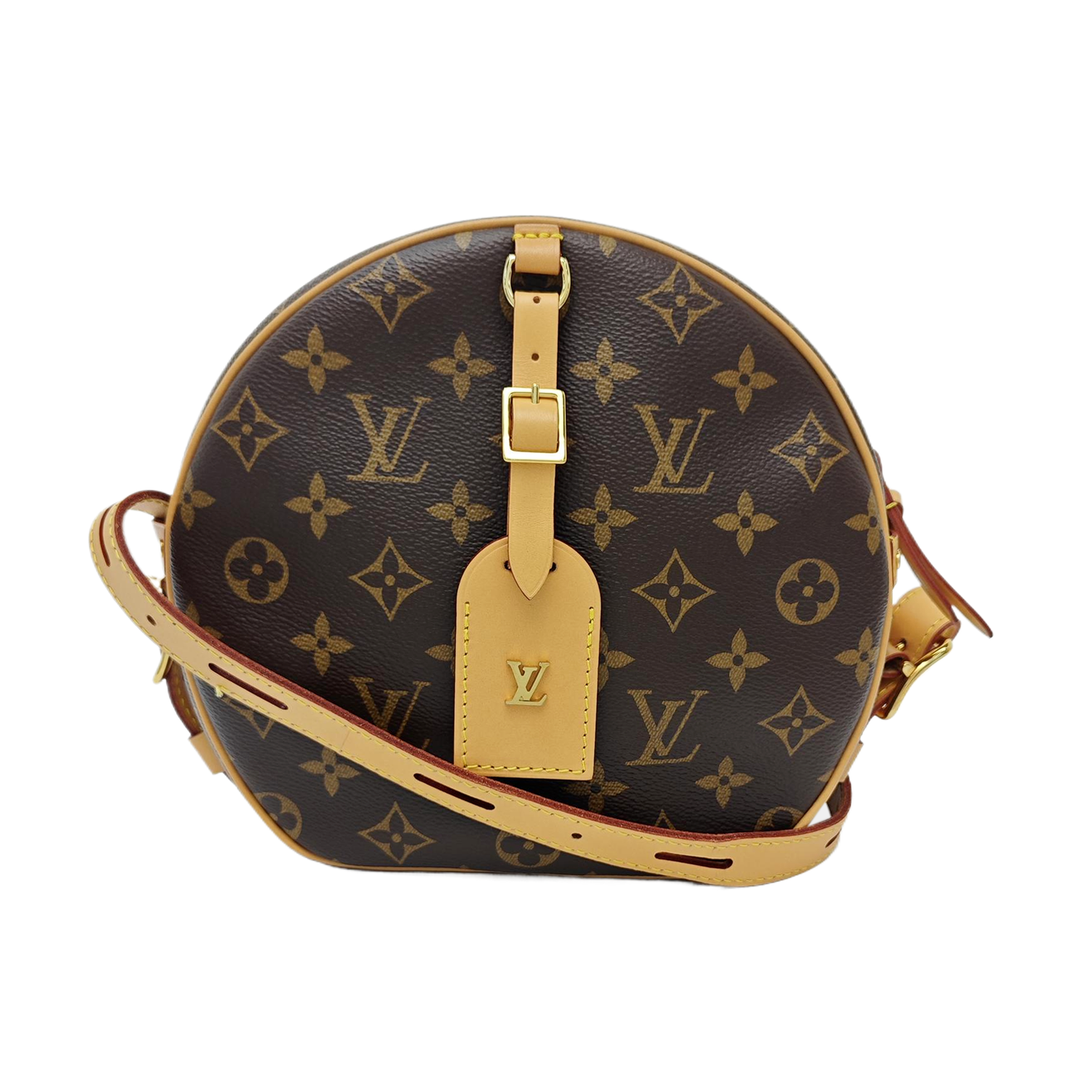 BOITE CHAPEAU MM Monogram Coated Canvas Brown