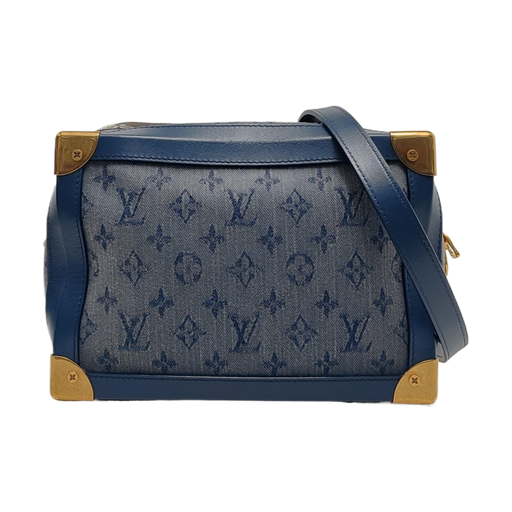 SOFT TRUNK Monogram Denim Blue