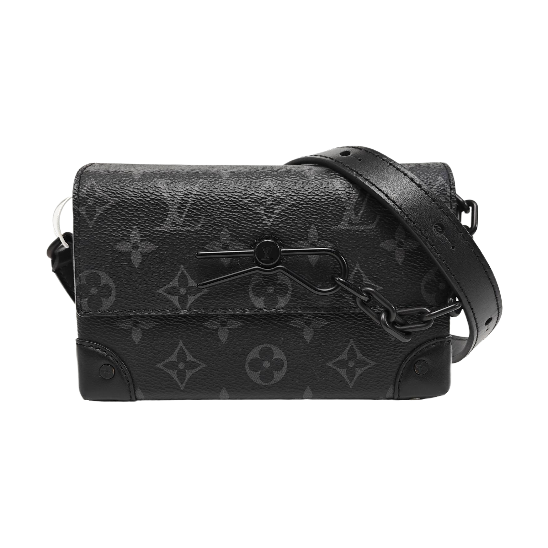 STEAMER Mini Monogram Coated Canvas Black